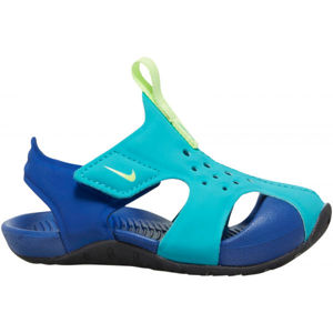 Nike SUNRAY PROTECT 2 TD Dětské sandály, tyrkysová, veľkosť 21