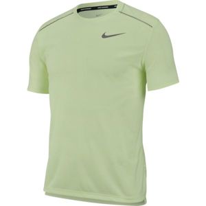 Nike DRY MILER TOP SS Pánské tričko, Zelená, velikost