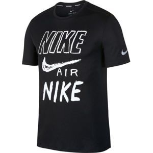 Nike BRTHE RUN TOP SS GX černá XXL - Pánské běžecké triko