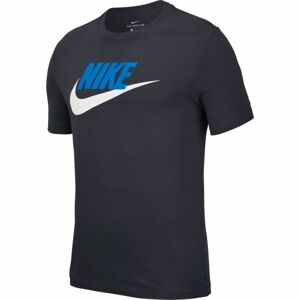 Nike SPORTSWEAR TEE ICON FUTURA modrá S - Pánské triko
