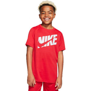 Nike HBR + PERF TOP SS B  S - Chlapecké tréninkové tričko