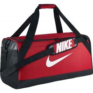Nike BRASILIA MEDIUM DUFFEL červená NS - Sportovní taška