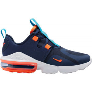 Nike AIR MAX INFINITY Dětská volnočasová obuv, tmavě modrá, velikost 37.5
