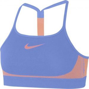 Nike BRA SEAMLESS oranžová XL - Dívčí sportovní podprsenka