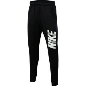 Nike DRY GFX TAPR PANT B Chlapecké tepláky, černá, velikost S