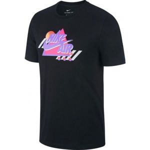Nike NSW SS TEE REMIX 2 M černá L - Pánské tričko