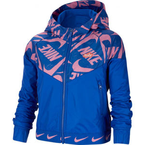 Nike NSW WR JACKET JDIY G Dívčí bunda, modrá, velikost XL