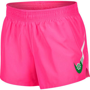 Nike ICNCLSH 10K SHORT GX W růžová S - Dámské běžecké šortky