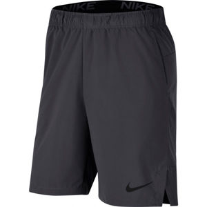 Nike FLX SHORT WOVEN M Pánské tréninkové šortky, Tmavě šedá,Černá, velikost XXL