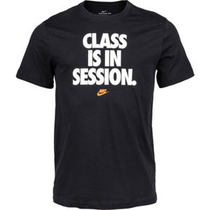 Nike NSW SS TEE BTS I SESSIONN M černá L - Pánské tričko