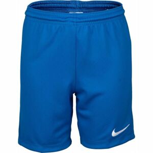 Nike DRI-FIT PARK 3 Chlapecké fotbalové kraťasy, modrá, veľkosť XL