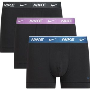 Nike EDAY COTTON STRETCH Pánské boxerky, černá, velikost XL