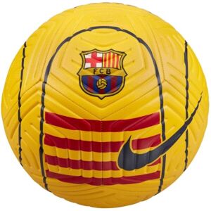 Nike FC BARCELONA STRIKE Fotbalový míč, žlutá, veľkosť 5