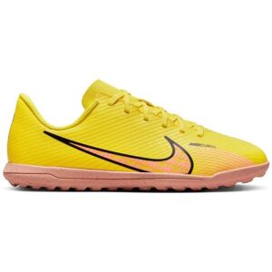 Nike MERCURIAL VAPOR 15 CLUB Dětské turfy, žlutá, velikost 33.5