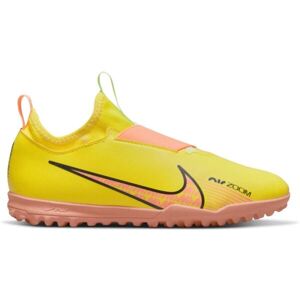 Nike ZOOM MERCURIAL VAPOR 15 ACADEMY Dětské turfy, žlutá, veľkosť 35