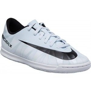 Nike MERCURIALX VOR CR7 JR bílá 4Y - Dětská sálová fotbalová obuv