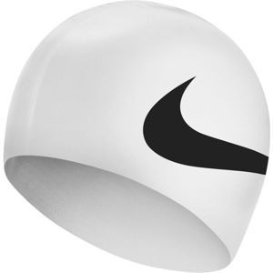 Nike BIG SWOOSH bílá NS - Plavecká čepice