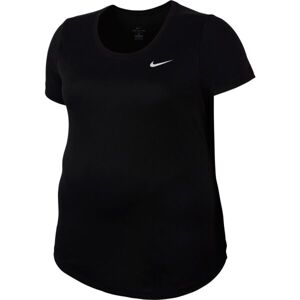 Nike DRI-FIT LEGEND Dámské tričko, černá, velikost 3x