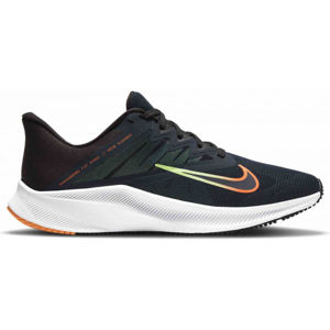 Nike QUEST 3 Pánská běžecká obuv, černá, veľkosť 45.5