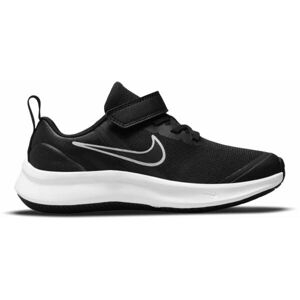 Nike STAR RUNNER 3 Dětská volnočasová obuv, černá, veľkosť 30