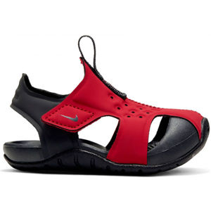 Nike SUNRAY PROTECT Červená 6C - Dětské sandály