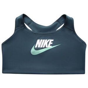 Nike NK SWSH PLUS FUTURA GX BRA Dámská sportovní podprsenka, tmavě zelená, velikost 3x