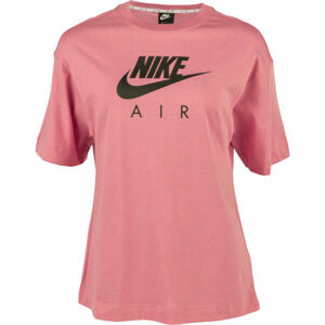 Nike NSW AIR TOP SS BF W růžová M - Dámské tričko