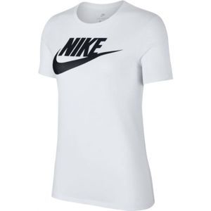 Nike NSW TEE TBL SCP FTRA LOGO bílá S - Dámské triko