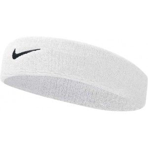 Nike SWOOSH HEADBAND Čelenka, Bílá,Černá, velikost