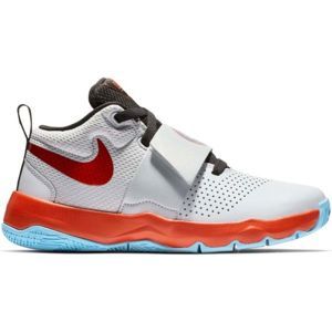 Nike TEAM HUSTLE D 8 SD šedá 4.5Y - Dětská basketbalová obuv