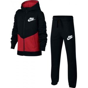 Nike TRK SUIT BF CORE B černá XS - Dětská souprava