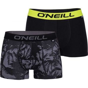 O'Neill MEN BOXER PALM TREES 2PK Pánské boxerky, černá, velikost S