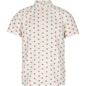 O'Neill AOP CHAMBRAY SHIRT Pánská košile s krátkým rukávem, bílá, velikost S