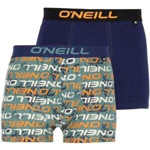 O'Neill BOXER ALL OVER & PLAIN 2-PACK Pánské boxerky, mix, velikost L