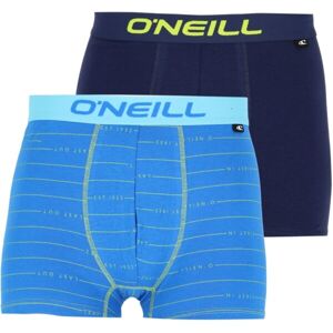 O'Neill BOXER FIRST IN LAST OUT PLAIN 2-PACK Pánské boxerky, modrá, velikost L