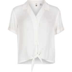 O'Neill CALI WOVEN SHIRT Dámská košile s krátkým rukávem, bílá, velikost M
