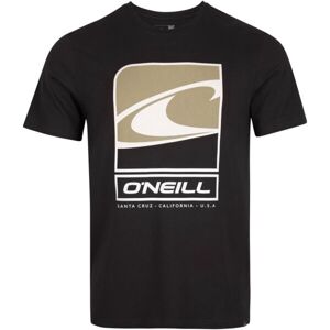 O'Neill FLAG WAVE Pánské tričko, černá, velikost XS