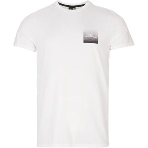 O'Neill GRADIANT CUBE O'NEILL HYBRID T-SHIRT Pánské tričko, bílá, velikost M