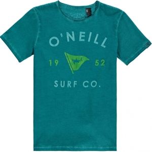 O'Neill LB SHARK ATTACK T-SHIRT zelená 116 - Chlapecké tričko