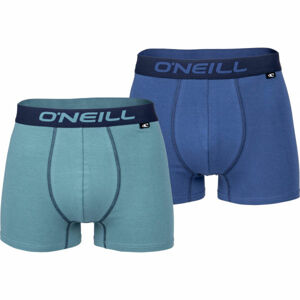 O'Neill PLAIN 2PACK Pánské boxerky, tyrkysová, velikost