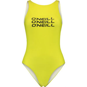 O'Neill PW NOOS LOGO BATHINGSUIT Dámské jednodílné plavky, žlutá, velikost 40