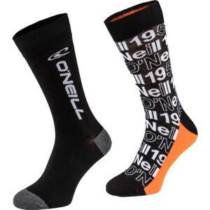 O'Neill SOCK 2-PACK Pánské ponožky, černá, velikost 39/42