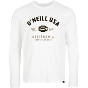O'Neill STATE L/SLV T-SHIRT Pánské triko s dlouhým rukávem, bílá, velikost XL