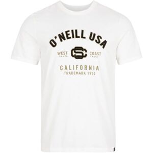 O'Neill STATE T-SHIRT Pánské tričko, bílá, velikost XS