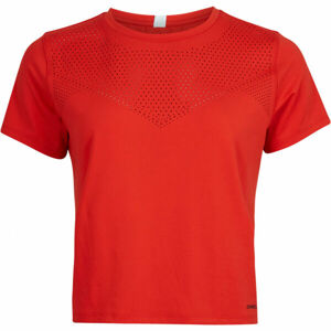 O'Neill TRAVEL LASER SS T-SHIRT Dámské sportovní tričko, červená, velikost S