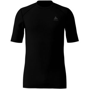 Odlo BL TOP CREW NECK S/S ACTIVE WARM černá XL - Pánské tričko