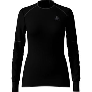 Odlo SUW WOMEN'S TOP L/S CREW NECK ACTIVE X-WARM černá XS - Dámské tričko