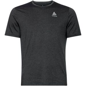 Odlo RUN EASY 365 T-SHIRT CREW NECK SS Pánské běžecké tričko, černá, veľkosť XXL