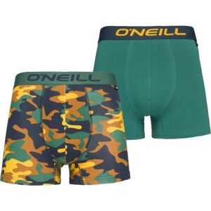 O'Neill 2P MULTI CAMO Pánské boxerky, tmavě zelená, velikost