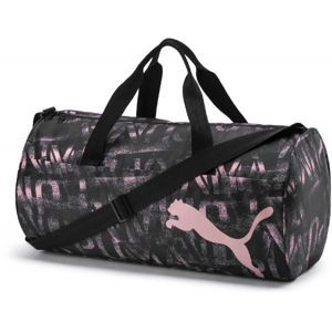 Puma AT ESS BARREL BAG růžová NS - Dámská sportovní taška